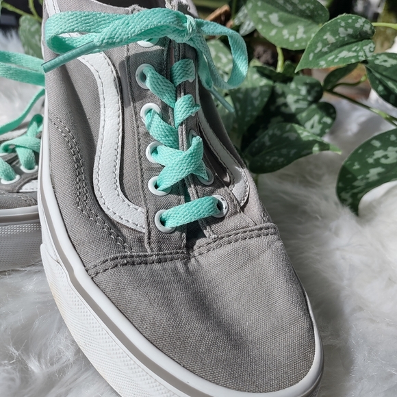 7.5 Grey Old School Style Vans - Picture 6 of 6